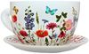 Dekohelden24 Blumentopf, Pflanztasse, Pflanzkübel, Pflanzgefäß, Übertopf aus Keramik bunt L/B/H 28 x 24 x 14 cm Bild 4