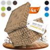 Gräfenstayn Sitzkissen 4er Set 40x40 cm mit 8 cm Polsterung aus 100 % Baumwolle -, robustes Sitzkissen für Indoor & Outdoor, bequemes Bodenkissen Bild 2