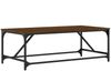 vidaXL Couchtisch Braun Eichen-Optik 100x50x35 cm Holzwerkstoff 835333 Bild 2