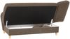 Recamiere mit Armteil rechts klappbar Katia Bezug Veloursstoff Buche natur / sahara 22696 Bild 4