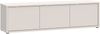 Forte ALICE SPRINGS TV-Schrank 150 160, modernes Lowboard mit 3 Türen, Wohnzimmer, Holzwerkstoff, Kaschmir/Beige, 154,2 cm breit x 41,5 cm hoch x 34,9 cm tief Bild 3