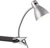 Klemmleuchte HARVEY flexibel, Chrom & Metallschirm Titan, 36cm Bild 2