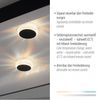 JUST LIGHT 14385-18 LED Deckenleuchte Vertigo Kristalleffekte rechteckig schwarz CCT Bild 2