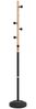 vidaXL Garderobenständer Schwarz 177 cm Pulverbeschichtetes Eisen 377085 Bild 4