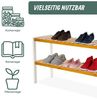 Relaxdays Schuhregal aus Bambus Bild 5
