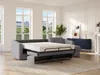 Vente-unique - DARIELO Sofa Stoff Grau - B 223 cm152 cm x H 85 cm x L 275 cm Bild 3