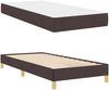 vidaXL Boxspringbett mit Matratze Dunkelbraun 80 x 200 cm Stoff 3398524 Bild 5