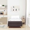 vidaXL Boxspringbett mit Matratze Dunkelbraun 80 x 200 cm Stoff 3398524 Bild 3