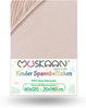 Müskaan - Baby / Kinder Spannbettlaken 70x140 cm Spannbetttuch Laken beige Bild 5