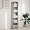 vidaXL Bücherregal Grau Sonoma 40x24x176 cm Holzwerkstoff 857797 Bild 3