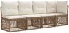 vidaXL Gartensofa-set 13 pcs Beige Poly-Rattan 3434436 Bild 4
