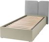 Jugendbett Lonitz LZ13 (Farbe: Sandbeige / Portland Ash, Größe: 90 x 200) Bild 3