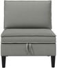 vidaXL Mittelsofa mit Stauraum Dunkelgrau Samt 42027120 Bild 5