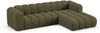 Micadoni Modulares Ecksofa Lupine 4-Sitzer Rechts Chenille Eden Grün Bild 2