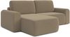 AX LIVING Sofa 250 cm Breit mit Schlaffunktion Otterton in Braun - L Bild 2