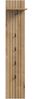 Garderobepaneel (B/H/T: 31x160x27 cm) in Evoke Oak Nachbildung Bild 3