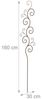 Relaxdays Rankhilfe Bodenstecker aus Metall Bild 5