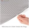 Theraline Dodo Pillow Stillkissen ink. Bezug Sternchen grau 170cm Mikroperlen Bild 4
