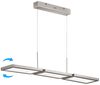LED Zugpendelleuchte, ALU, Elemente beweglich, L 81,5 cm Bild 5