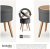 tectake Sitzhocker Yara, rund Bild 3