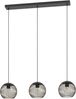 EGLO Hängeleuchte ALMANZORA Pendellampe - Stahl - E27 - 3X60W - IP20, ohne Leuchtmittel, Hängelampe, Deckenlampe, Wohnzimmer, Esszimmer, L90 x B20 x H110 cm Bild 4