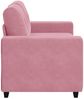 vidaXL Zweisitzer-Sofa Rosa 160 cm Samt 4105113 Bild 5