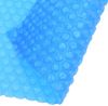 Runde Pool-Abdeckung PE Blau 549 cm 90674 Bild 4