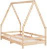 vidaXL Kinderbett 80x160 cm Massivholz Kiefer 834489 Bild 3