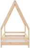 vidaXL Kinderbett 80x160 cm Massivholz Kiefer 834489 Bild 4