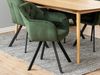 Armlehnstuhl >Lorin I< in Schwarz/matt aus Metall - 57,5x81,5x61,5cm (BxHxT) Bild 1