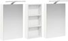 vidaXL Badezimmerschrank-Set 3 pcs 110 x 10,5 x 60,5 cm Holzwerkstoff 3403720 Bild 5