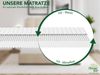 DREAMSTAR Simple Flex Duo 7-Zonen Matratze 80x200 cm | H2&H3 | Ergonomische Kaltschaummatratze | Hypoallergen & Antibakteriell | Bezug abnehmbar & waschbar | Öko-TEX® | (21cm, 80x200 cm) Bild 3