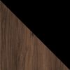 TV-Lowboard Poksin 190 mit Kamin (Farbe: Nuss Warmia / Schwarz) Bild 5