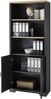 Aktenschrank Jasmin in Graphit - 86 x 204 x 38 cm (BxHxT) Bild 3