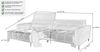 Massivart® Ecksofa LOGAN Cord grau, beige, grün, rost / 277 cm, Cordsofa / Sitztiefenverstellung / Kopfteilverstellung / Nosagfederung Bild 2