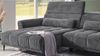 Massivart® Ecksofa LOGAN Cord grau, beige, grün, rost / 277 cm, Cordsofa / Sitztiefenverstellung / Kopfteilverstellung / Nosagfederung Bild 3