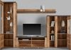 Home affaire Wohnwand Larona, Anbauwand, Set 4 Teilig, (Set, 4-St), bestehend aus 1 TV-Board, 1 Highboard, 1 Vitrine, 1 Wandregal Bild 4