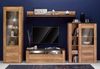 Home affaire Wohnwand Larona, Anbauwand, Set 4 Teilig, (Set, 4-St), bestehend aus 1 TV-Board, 1 Highboard, 1 Vitrine, 1 Wandregal Bild 2
