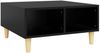 vidaXL Couchtisch Schwarz 60 x 60 x 30 cm Spanplatte [805978] Bild 2