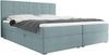 99rooms Bonvito Boxspringbett Pastellblau Strukturstoff INARI Bonell-Federung 160x200 cm Bild 3