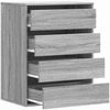 vidaXL Kommode Grau Sonoma 60x41x76 cm Holzwerkstoff 852875 Bild 5