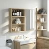 vidaXL Badezimmer-Wandschrank mit Regal Sonoma-Eiche 40 x 10 x 50 cm 889345 Bild 4