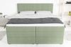 99rooms Dante Boxspringbett Strukturstoff INARI Minze Taschen-Federung 160x200 cm Bild 5