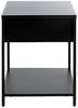 HAKU Konsolentisch Konsole - schwarz - Metall - H. 53cm x B. 40cm - Ablagetisch - Deko (1xKonsole, Beistelltisch - Schminktisch), Wandregal - Ablage - Konsolentisch - Sideboard Bild 4
