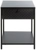 HAKU Konsolentisch Konsole - schwarz - Metall - H. 53cm x B. 40cm - Ablagetisch - Deko (1xKonsole, Beistelltisch - Schminktisch), Wandregal - Ablage - Konsolentisch - Sideboard Bild 3