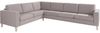 ATLANTIC home collection Ecksofa Terra L-Form, mit Wellenunterfederung, langer Schenkel links oder rechts montierbar Bild 3