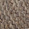vidaXL Teppich Handgefertigt Jute Rund 240 cm Grau 343595 Bild 5