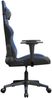 vidaXL Gaming-Stuhl mit Massagefunktion Schwarz und Blau Kunstleder 345423 Bild 4