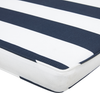 Sitzbankpolster Kissen Streifenmuster VIVARA 152 x 54 cm Marineblau Bild 5
