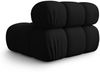 Micadoni Armloses Modul Bellis 3D-Stoff Sonic Schwarz Bild 4